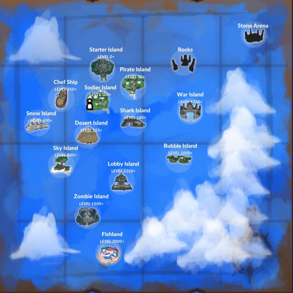 King Legacy Map - First Sea